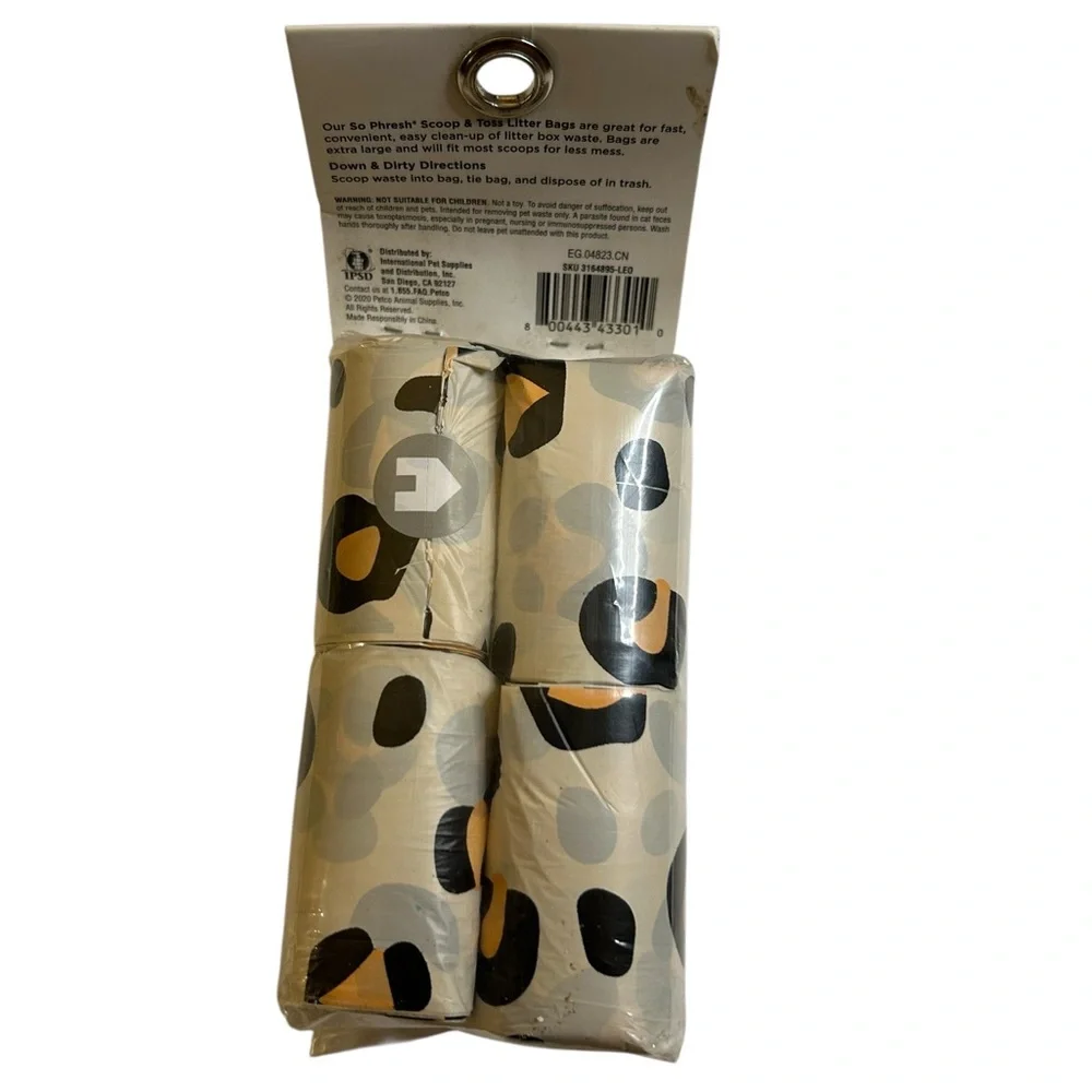 Sophresh Litter Bags with Spot Pattern